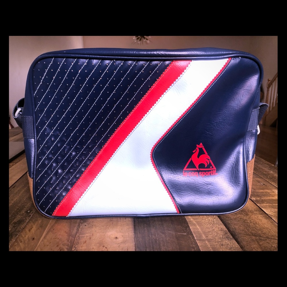 Le Coq Sportif vintage shoulder bag